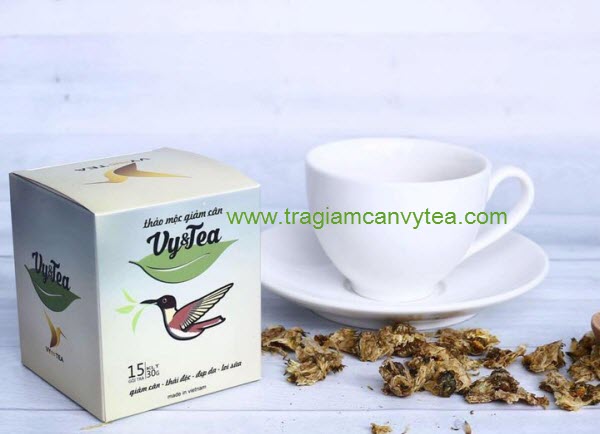 trà giảm cân vy & tea